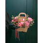 Сумочка Fresh flower с Сильвой пинк и хлопком