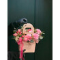 Сумочка Fresh flower с Сильвой пинк и хлопком